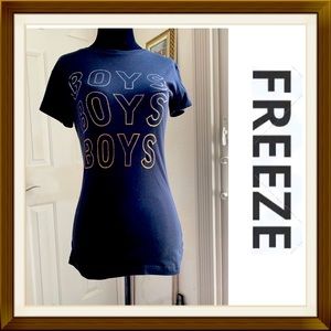 FREEZE “Boys, Boys, Boys” Foil Print T-Shirt